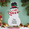 Cheery Snowman Tabletop Figurine