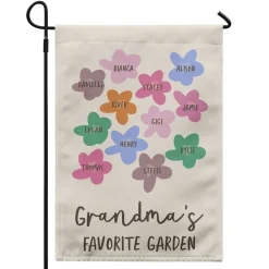Cherished Flowers Garden Flag