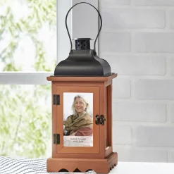 Cherished Loved One Photo Memorial Lantern