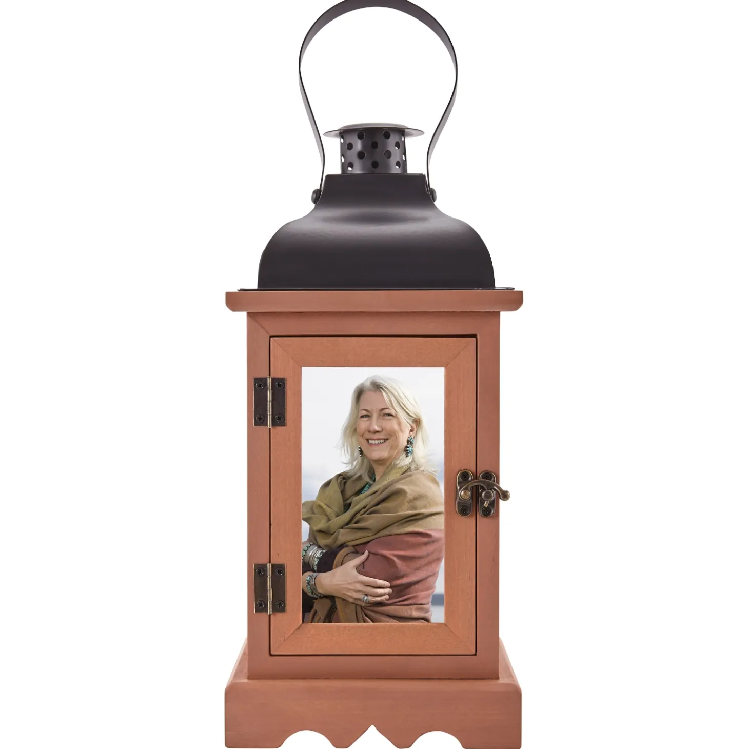 Cherished Loved One Photo Memorial Lantern