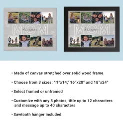Cherished Memories Photo Canvas