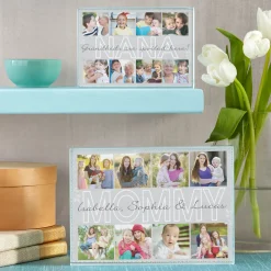 Cherished Memories Photo Glass Block