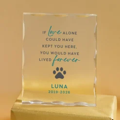 Cherished Pet Acrylic Block