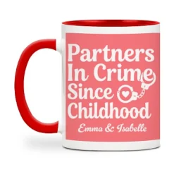 Childhood Partners in Crime Mug