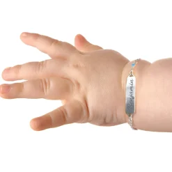 Children's Birthstone Name Bracelet