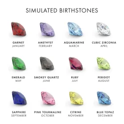 Children's Birthstone Name Bracelet