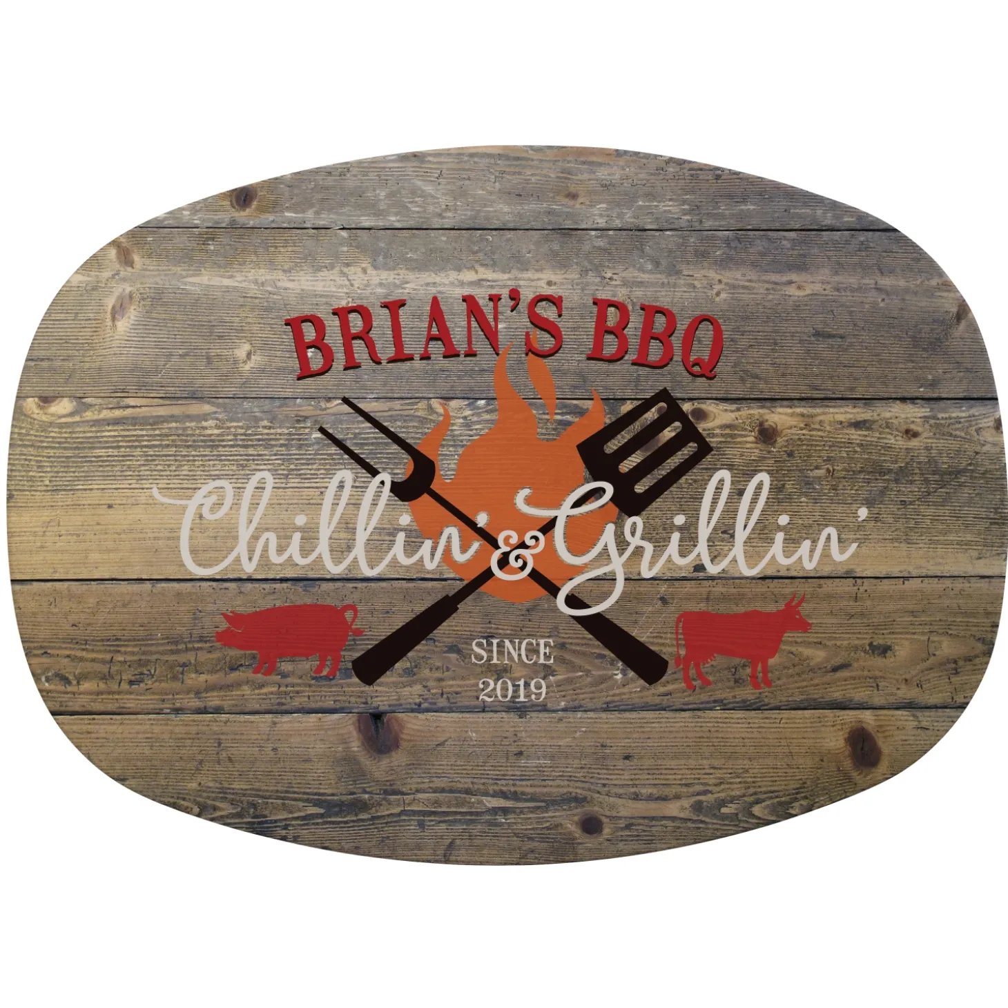 Chillin' & Grillin' BBQ Platter
