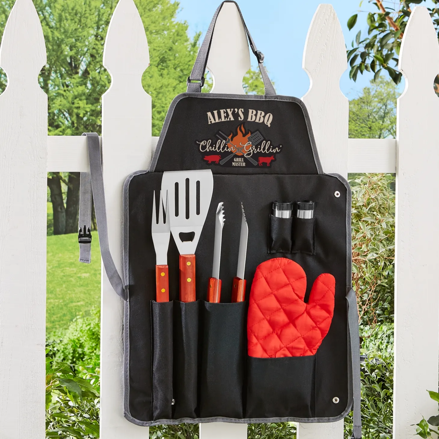 Chillin' & Grillin' 7pc BBQ Set