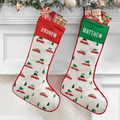 Christmas Cars Stocking