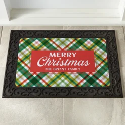 Christmas Greetings Doormat