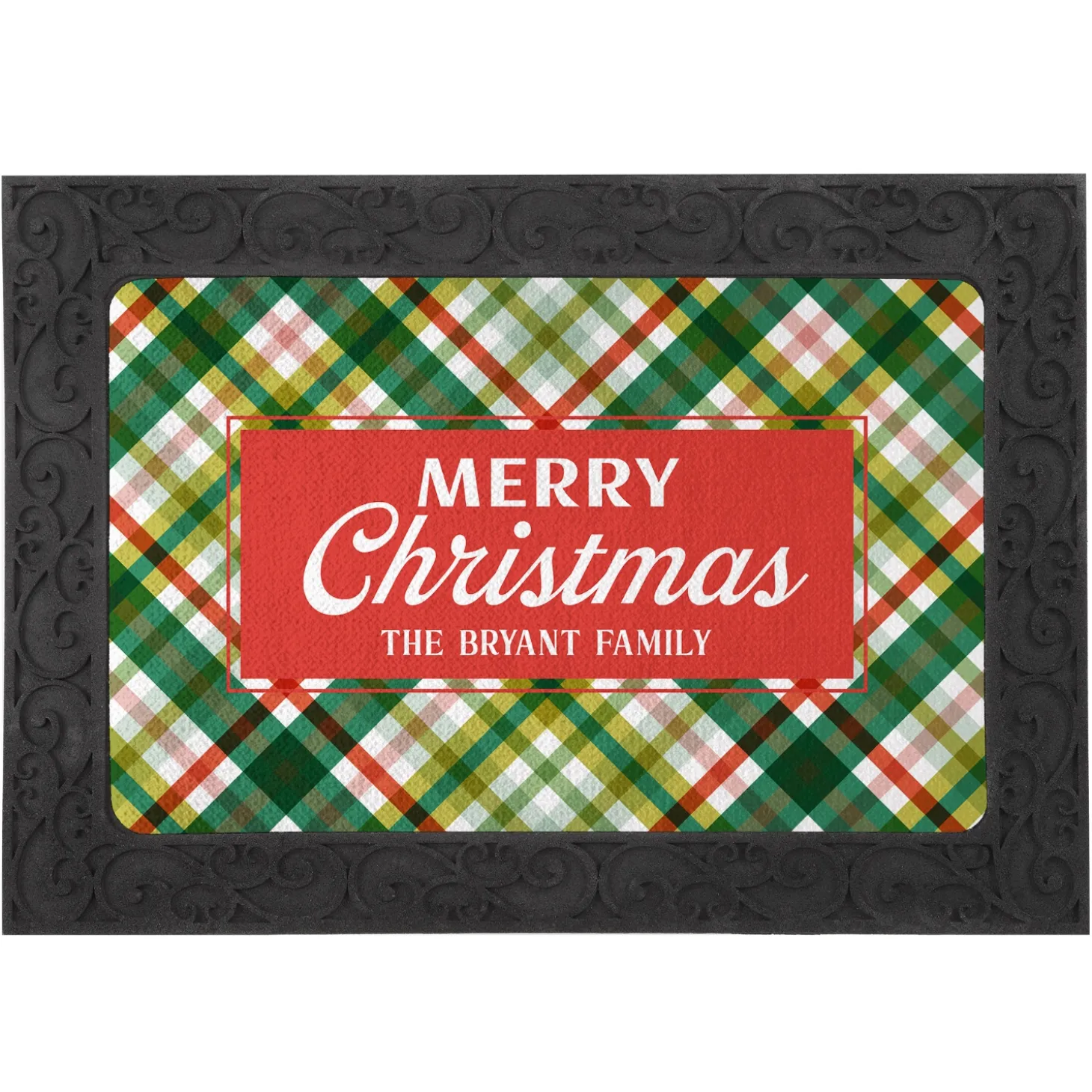 Christmas Greetings Doormat