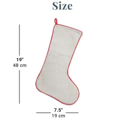 Christmas Plaid Stocking