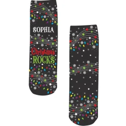Christmas Rocks Socks