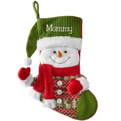 Christmas Sweater Character Stocking