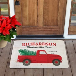 Christmas Tree Farm Doormat