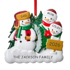 Christmas Tree Farm Family Ornament