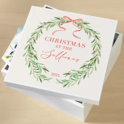 Christmas Wreath Keepsake Box