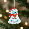 Christmas Yeti Ornament