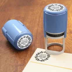 Circle of Holly Self-Inking Stamp