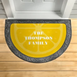 Citrus Half Round Doormat