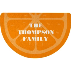 Citrus Half Round Doormat