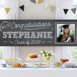Class Act Graduation Photo Banner