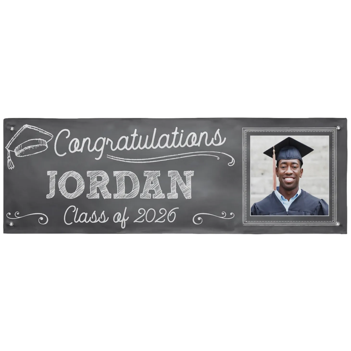 Class Act Graduation Photo Banner