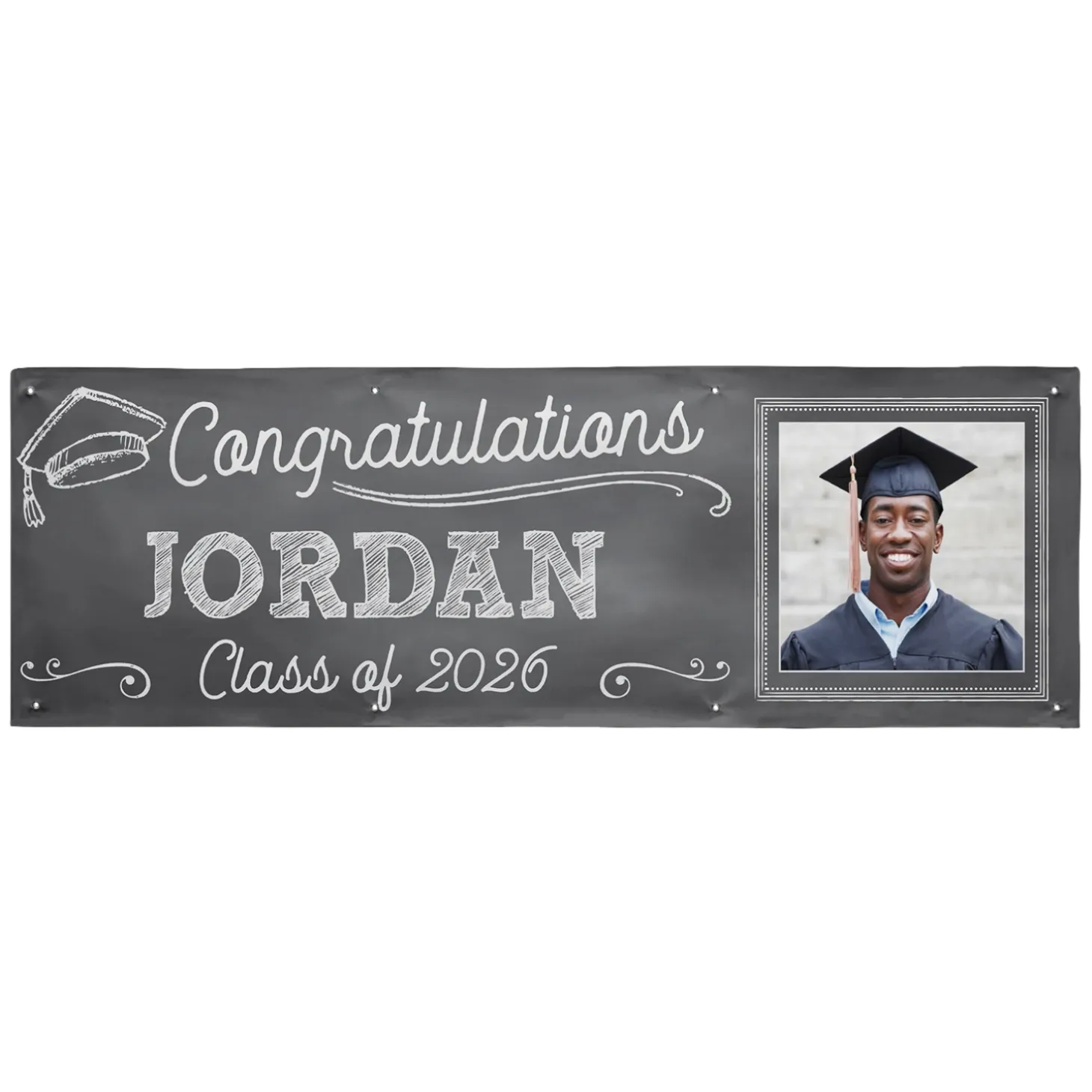 Class Act Graduation Photo Banner