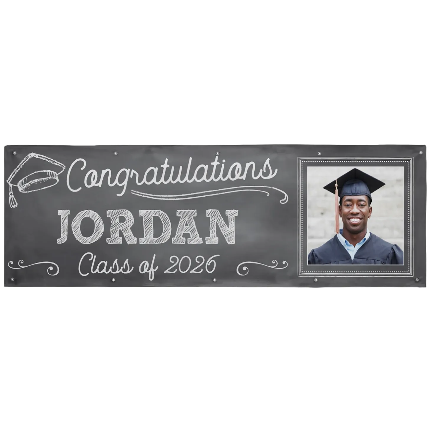 Class Act Graduation Photo Banner