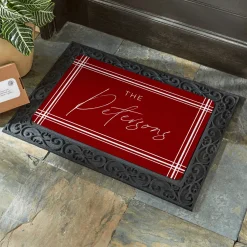 Classic Border Name Doormat