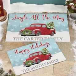 Classic Christmas Doormat