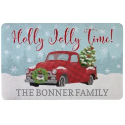 Classic Christmas Doormat