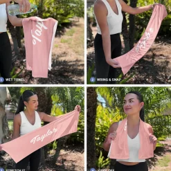 Classic Name Cooling Towel