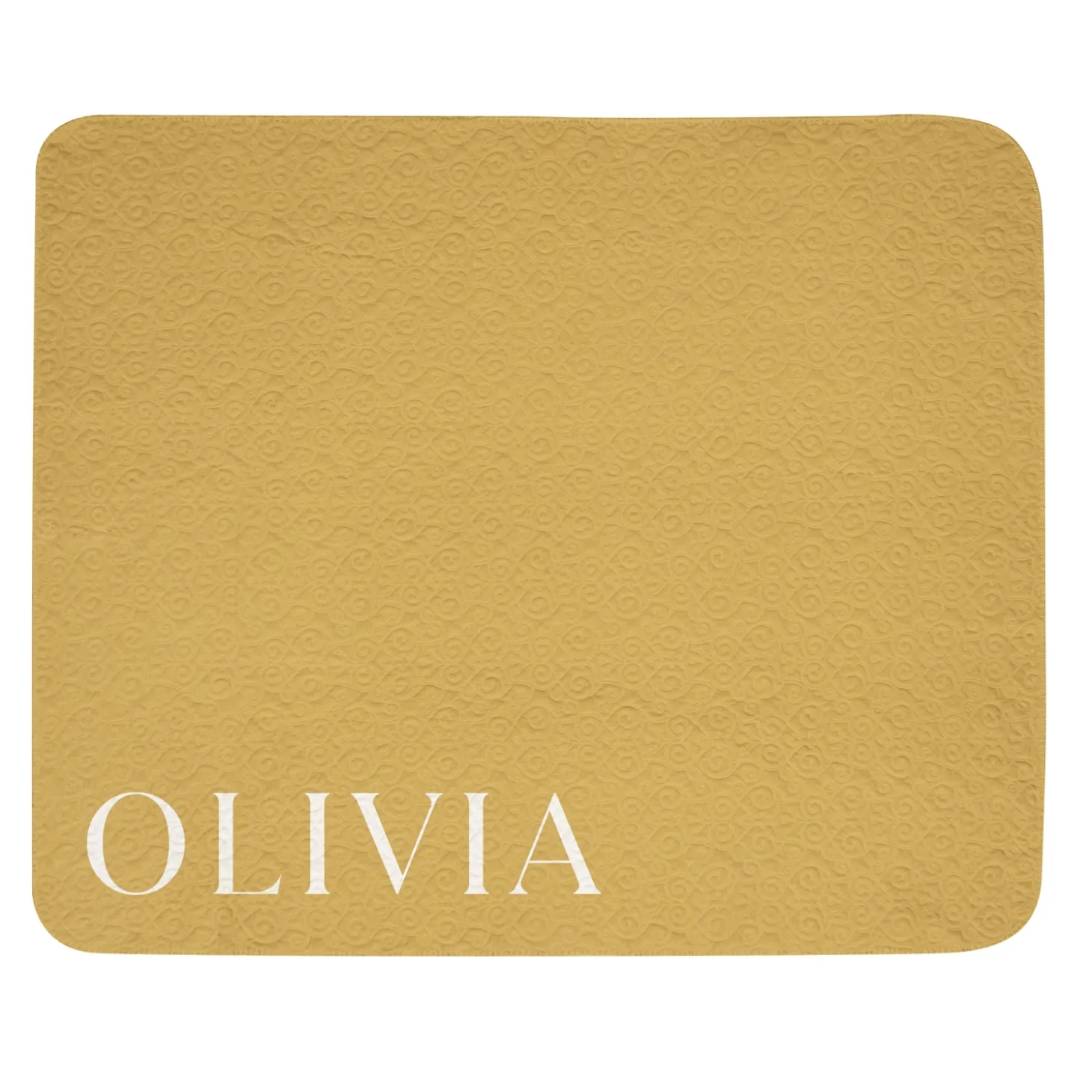 Classic Name Quilted Throw