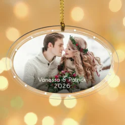 Classic Photo Acrylic Ornament