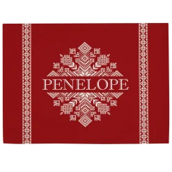 Classic Snowflake Table Runner & Placemats