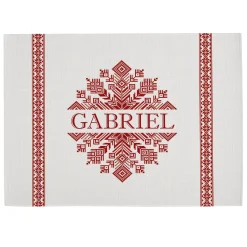 Classic Snowflake Table Runner & Placemats