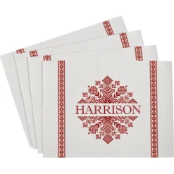 Classic Snowflake Table Runner & Placemats