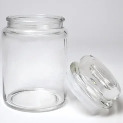 Classic Vintage Birthday Glass Treat Jar