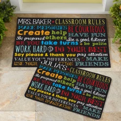 Classroom Rules Doormat