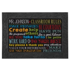 Classroom Rules Doormat