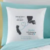 Close at Heart Throw Pillow