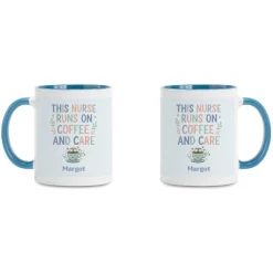 Coffee and Care Nurse Mug