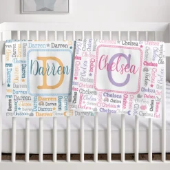 Collage Name Security Blanket