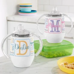 Collage Name Sippy Cup