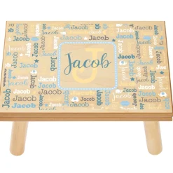 Collage Name Step Stool