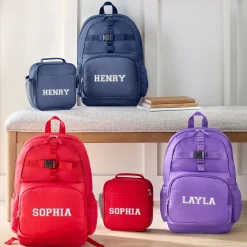 Collegiate Style Name Backpack Collection