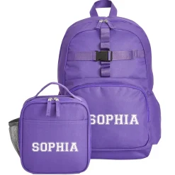 Collegiate Style Name Backpack Collection