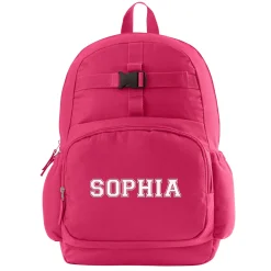 Collegiate Style Name Backpack Collection