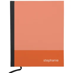 Colorblock Name Notebook